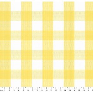 Tecido Fio Tinto Xadrez 30XM cor - 1042 (Amarelo)